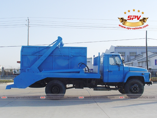 6 Ton Swing Arm Garbage Truck-Dongfeng-S